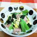 龍青空ママ's cooksnap of when they made 小松菜と卵のさっぱり炒め.