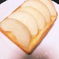 そらいろ猫's cooksnap of when they made 梨のはちみつトースト.