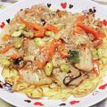 DORA＊DORA's cooksnap of when they made 鶏がらスープの素で作るあんかけ焼そば♪.