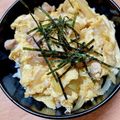 crema420's cooksnap of when they made めんつゆで作る簡単時短！基本の親子丼♫.