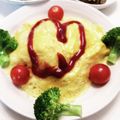 クックE662AA☆'s cooksnap of when they made 簡単！ケチャップライスでオムライス.