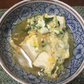 かんじきんぐ's cooksnap of when they made 早い☆簡単♪豆腐と水菜の卵とじ.