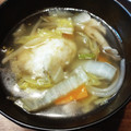 ばたみそーぱん☆'s cooksnap of when they made とろ〜りおいしい☆白菜の中華風スープ.
