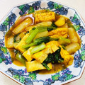 あっこ姉's cooksnap of when they made 【農家のレシピ】小松菜と厚揚げのカレー煮.