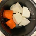 食べポジ's cooksnap of when they made 炊飯器で離乳食☆初期☆ゆで野菜.