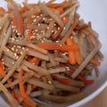 あさここなっつ's cooksnap of when they made 超簡単！きんぴらゴボウ.