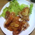 和☆2049's cooksnap of when they made 人生最高のガーリック照り焼きチキン.