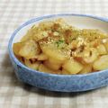 umemodoki's cooksnap of when they made 素朴なお惣菜☆竹輪と大根の甘辛炒め.