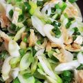 でへっ's cooksnap of when they made ダシ粉☆白ネギと油揚げのパラパラ炒め.
