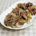 umemodoki's cooksnap of when they made ＊牛肉と玉ねぎの和風スタミナ炒め＊.