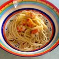 Moggieneko's cooksnap of when they made 海老とカラスミの和風ペペロンチーノ.