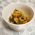 バカリャウ's cooksnap of when they made カブの葉で。梅生姜おかかふりかけ.