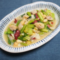 バカリャウ's cooksnap of when they made カブの葉と白いんげん豆のさっと煮.