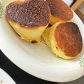 りり苺。's cooksnap of when they made メレンゲで作る♫厚焼きスフレパンケーキ.