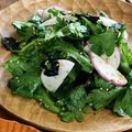 クックパッド広報's cooksnap of when they made 春菊と蕪のやみつきサラダ.