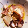 なーなちゃん's cooksnap of when they made アポカドとタコの生姜ポン酢和え.