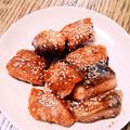 ポニーリボン's cooksnap of when they made 簡単♪鮭のごま甘酢照り焼き.