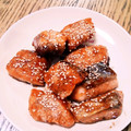 ポニーリボン's cooksnap of when they made 簡単♪鮭のごま甘酢照り焼き.