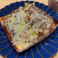 まいまい！！'s cooksnap of when they made 簡単♫カレーチーズトースト.