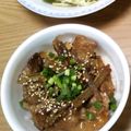 みぃくんのママ's cooksnap of when they made 照り照り☆豚ごぼう丼.