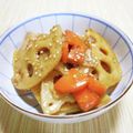 ＠迷子＠'s cooksnap of when they made レンコンのオイスターきんぴら.
