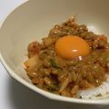 sayaendo＊'s cooksnap of when they made 簡単！キムチ納豆の卵かけご飯.