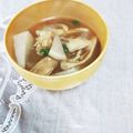めみたん☆'s cooksnap of when they made かぶと舞茸の味噌汁♪.