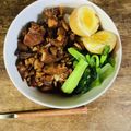 カズ形33's cooksnap of when they made 絶品♪豚丼☆角煮よりお手軽、ルーローハン.