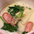 akarin26's cooksnap of when they made カブとウインナーのクリーム煮.