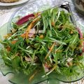 さつまいも♥️'s cooksnap of when they made 水菜とハムのサラダ.