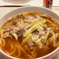 ハグちゃん's cooksnap of when they made 冷凍うどんde肉うどん.