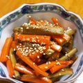 リョコさおりタカ71's cooksnap of when they made 絶品★きんぴらごぼう.