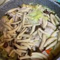 まーちゃんとみーくん's cooksnap of when they made 白だしで豚バラ野菜鍋.
