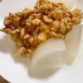 クックCPD054☆'s cooksnap of when they made 懐かしの味☆あんかけ鶏そぼろ大根.