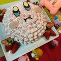 mizumix's cooksnap of when they made 星のカービィのドームケーキ☆彡ズコット.