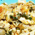 ちぇりぃ2014's cooksnap of when they made 豚肉と木綿豆腐のキムチ炒め.