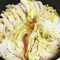 みちゃ0214's cooksnap of when they made 豚バラと白菜の重ね鍋　スタミナ味.