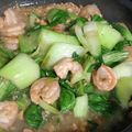 クックU5DZTE☆'s cooksnap of when they made 銀杏入り！海老とチンゲン菜の塩炒め.