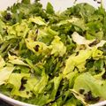 クックQI0H15☆'s cooksnap of when they made ふわふわ春菊のナムル.