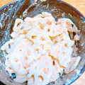 プー♡'s cooksnap of when they made 蓮根の明太マヨ和え.