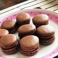 KT1108's cooksnap of when they made おしゃれで可愛い「チョコレートマカロン」.