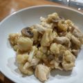gongmei's cooksnap of when they made 鶏肉とカリフラワーの醤油煮.