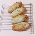 まあまま☆0403's cooksnap of when they made 胡桃とレーズン 全粒粉ブレッド.