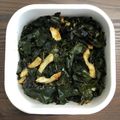 イーちゃん☆'s cooksnap of when they made ５分で完成・わかめと竹輪の炒め物.