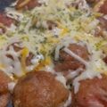 たっつぁん焚き火好き's cooksnap of when they made ポタ電で！キャンプでイタリアンタコ焼き.