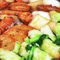satoママン's cooksnap of when they made おでんにウインナーキャベツ☆.