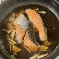 s06007's cooksnap of when they made おばあ直伝☆鮭の生姜醤油煮.