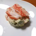 新緑すき♪'s cooksnap of when they made サーモンとアボカドのタルタル☆☆☆.