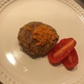 TOM33TOM's cooksnap of when they made 犬ご飯　ジューシーハンバーグ.
