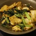 ガメコ's cooksnap of when they made 照り焼き鶏胸肉と小松菜.